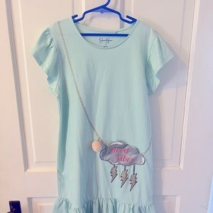 Worn once, Girls Jessica Simpson Dress size Large, great for Summer
